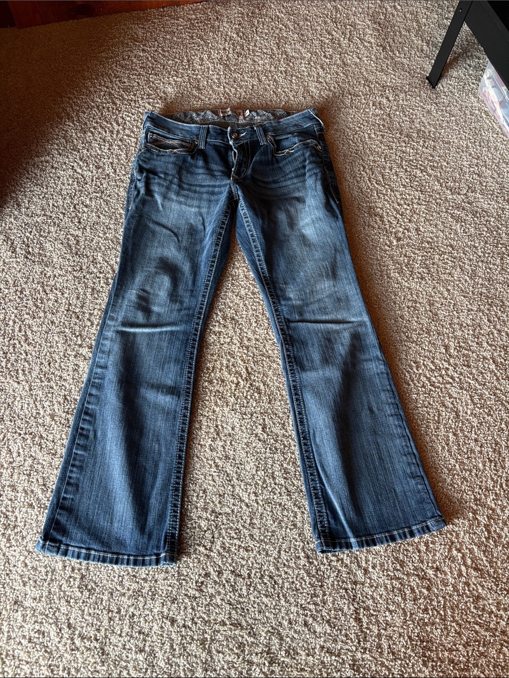 Ariat Women's Medium Dark Blue Flared Jeans